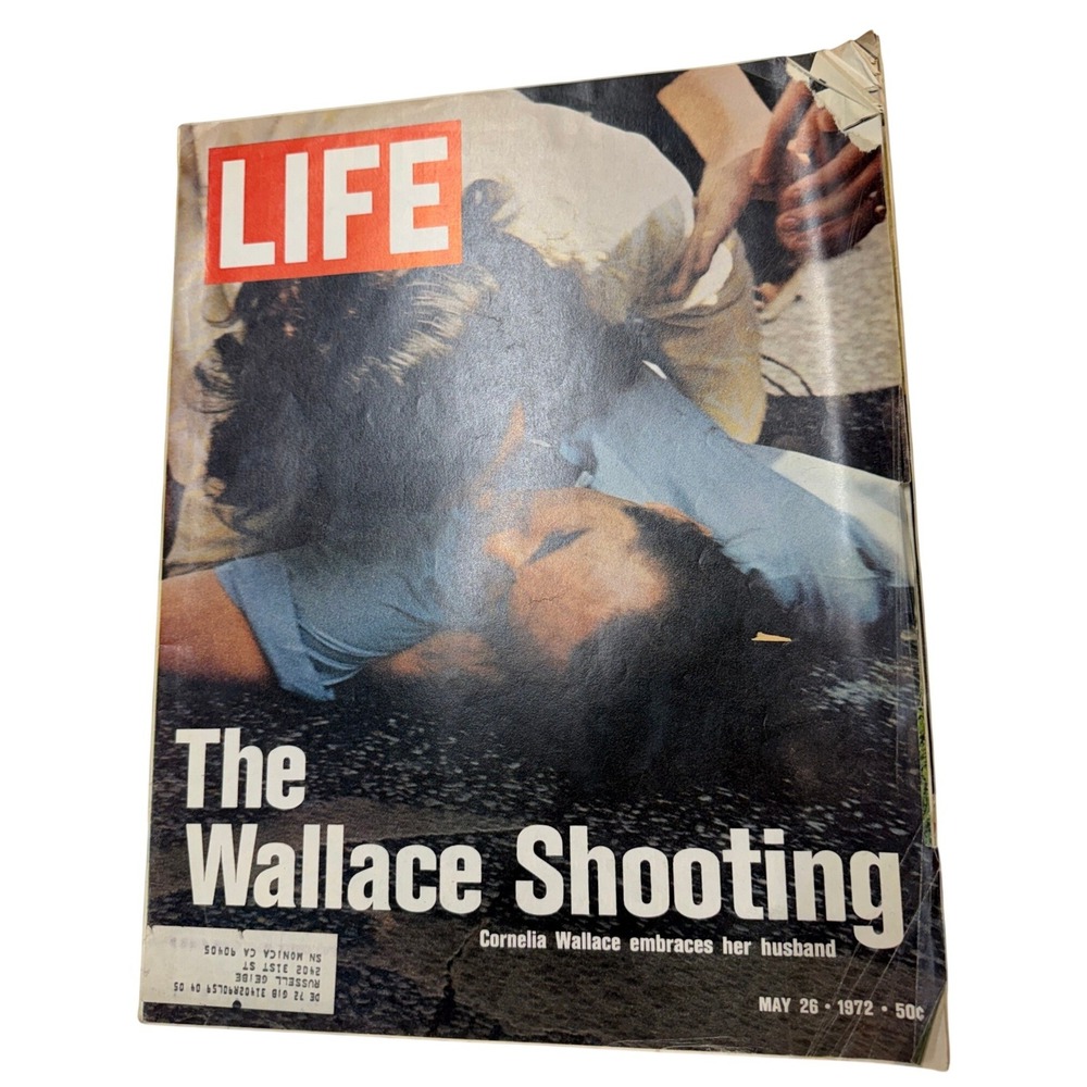 LIFE Magazine May 26 1972 The Wallace Shooting Cornelia Wallace Vintage History